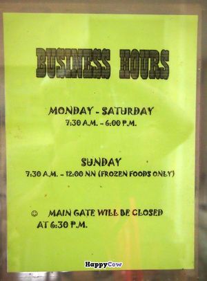 door at Sian Tian Health Food Center in Bacolod Negros Occidental