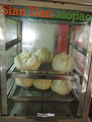 veggie siopao at Sian Tian Health Food Center in Bacolod Negros Occidental