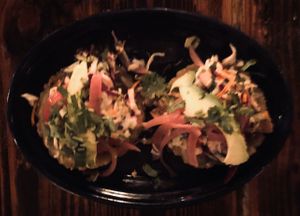 Salbute con java at Tropisueño Mexican Kitchen in San Francisco