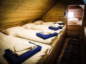 Bedding (double rooms also available) at Speiereck-Hütte in Salzburg