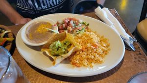 Sides for fajitas at El Sarape in Olympia