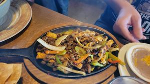 Fajitas at El Sarape in Olympia