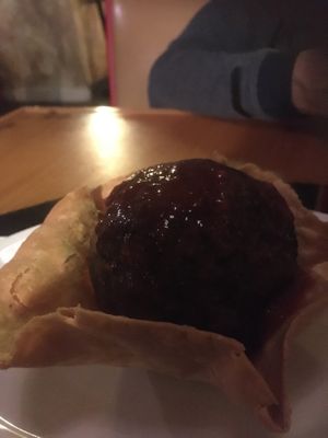 Deep fried ice cream at El Sarape in Olympia