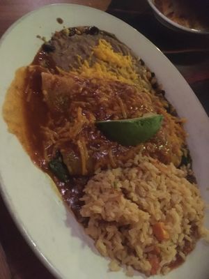 Enchiladas  at El Sarape in Olympia