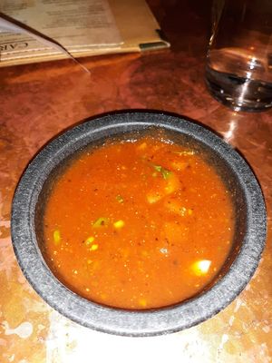 Tasty salsa at El Sarape in Olympia