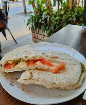  at Cafe Del Barrio in Santiago