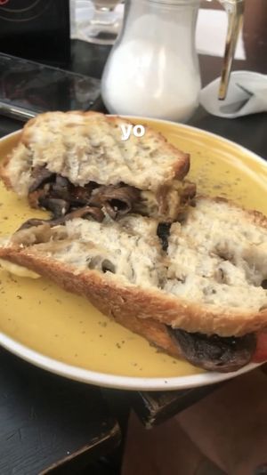   at Cafe Del Barrio in Santiago