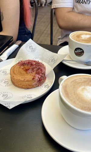   at Cafe Del Barrio in Santiago