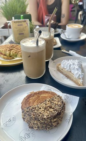   at Cafe Del Barrio in Santiago