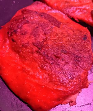 Vincent vegetarian branded mock duck. at Vincent's Marketplace in Fitzroy