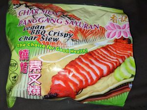 Vegan Cha Shu Pork at Vincent's Marketplace in Fitzroy