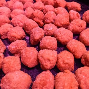 Vegan popcorn chicken at Vincent's Marketplace in Fitzroy