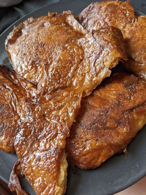 Mock duck at Vincent's Marketplace in Fitzroy