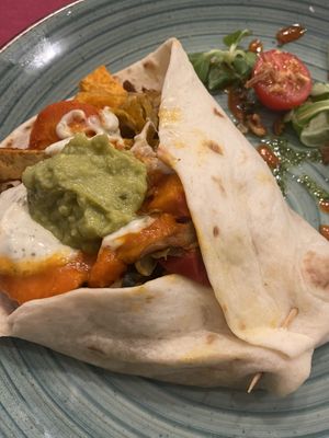 Fajita  at Teff Vegetariano in Elche