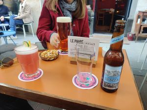 Bière sans alcool trop bonne at Le Phare Cafe in Geneva