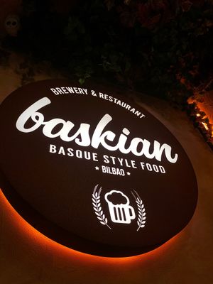 :) at Baskian in Bilbao