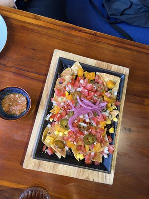 Vegan tortilla chips  at Hanoi Taco Bar in Hanoi