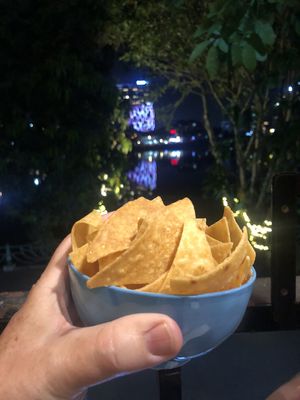 Tortilla chips  at Hanoi Taco Bar in Hanoi