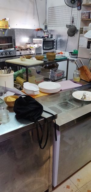 Clean kitchen at Hanoi Taco Bar in Hanoi