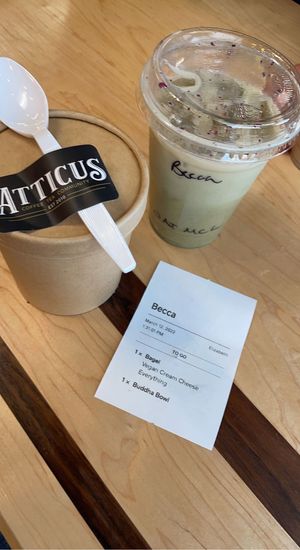   at Atticus Coffee and Teahouse in Park City