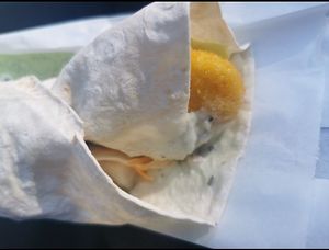 Nugget Wrap at Veganland in Neuss