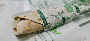 Vegan lamacun at Veganland in Neuss