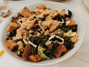 caesar salad  at The Local Beet in Abu Fatira