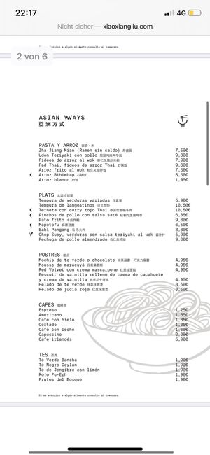 Cart at Asian Ways in Barcelona