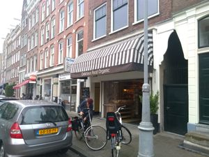 From outside at Delicious Food in Amsterdam