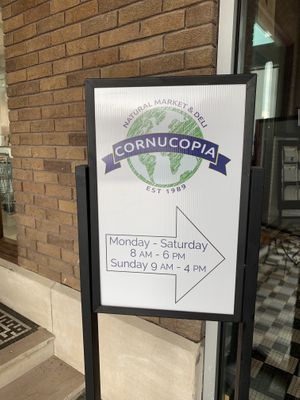 Cornucopia at Cornucopia Natural Market & Deli in Galesburg