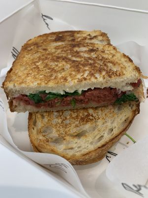 Beet It toastie. Very good!  at Acai Brothers  in Canberra