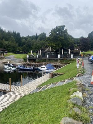 Outside   at Loch Tay Highland Lodges in Killin