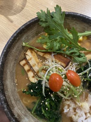 Vegan miso   at Miska Ramen Bar in Prague