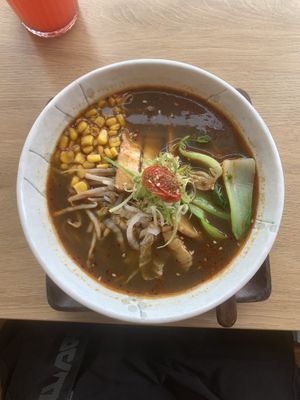 Vegan Tam Tan  at Miska Ramen Bar in Prague