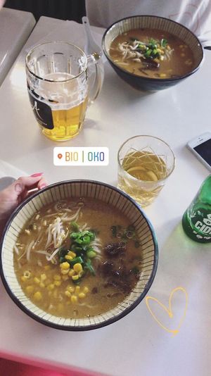 pop up of Miska ramen at Miska Ramen Bar in Prague