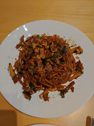 Special wok vegan at Saigon Kava in Siauliai