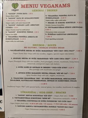  at Saigon Kava in Siauliai