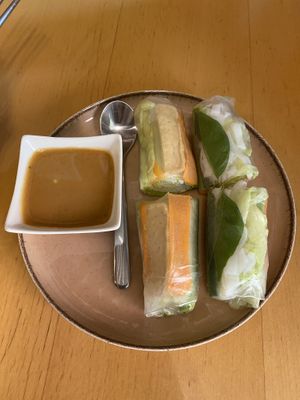 Rolls  at Saigon Kava in Siauliai