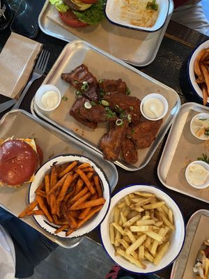 Temple of Seitan wings  at BrewDog in West London
