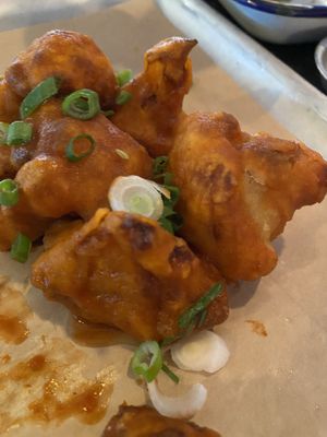 Cauliflower wings  at BrewDog in West London