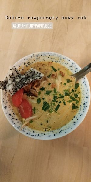 Curry Laksa at Umamitu by Papuvege in Lodz