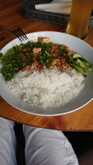 Mapo Tofu at Umamitu by Papuvege in Lodz