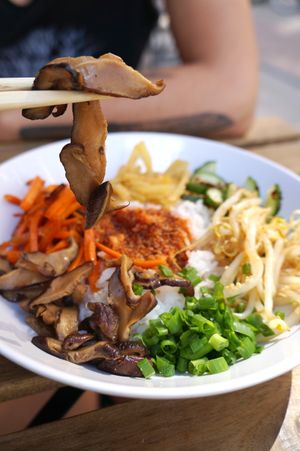 Bibimbap at Umamitu by Papuvege in Lodz