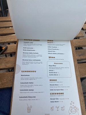 Menu at Umamitu by Papuvege in Lodz