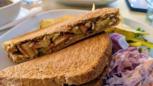 A Bit of Christmas at Secret Garden Cafe in Clitheroe