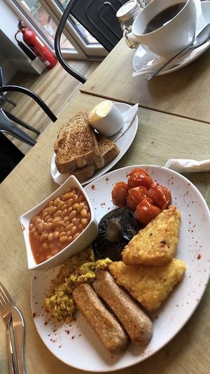   at Secret Garden Cafe in Clitheroe