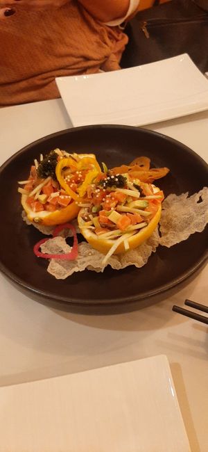 Tartare au thon at Ohana Sushi Vegan in Montreal