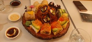 30 piece variety at Ohana Sushi Vegan in Montreal