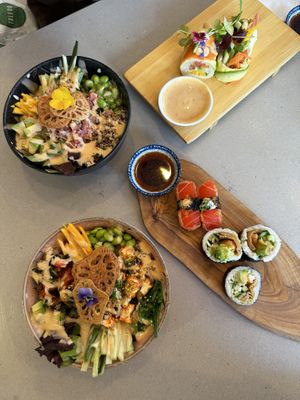   at Ohana Sushi Vegan in Montreal