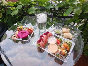 Takeout to eat at home! at Ohana Sushi Vegan in Montreal